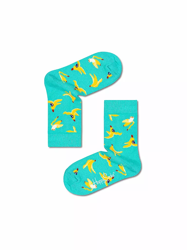 HAPPY SOCKS | Calzini da bambino BANANA BREAK green | Turchese
