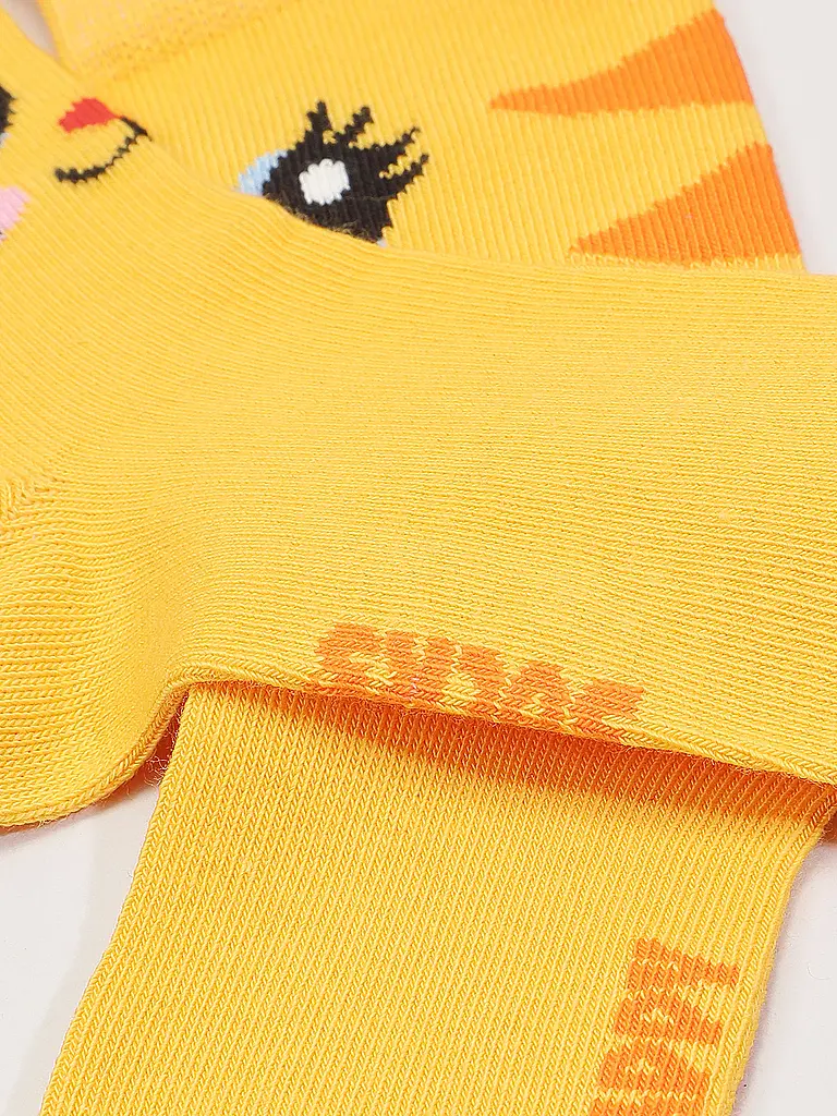 HAPPY SOCKS | Calzini da bambino CAT arancioni | 