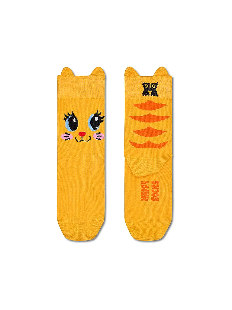 HAPPY SOCKS | Calzini da bambino CAT arancioni | 