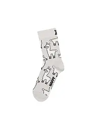 HAPPY SOCKS | Calzini da bambino LLAMA grigio | Grigio chiaro