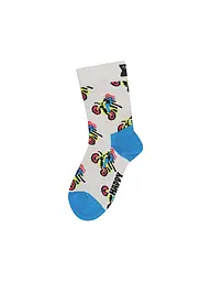 HAPPY SOCKS | Calzini da bambino MOTORBIKE grigi | Grigio chiaro