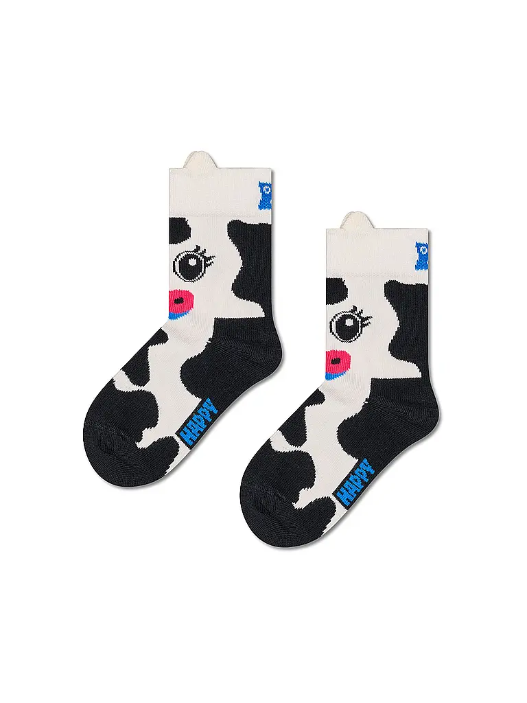 HAPPY SOCKS | Calzini da bambino MUCCA neri | 
