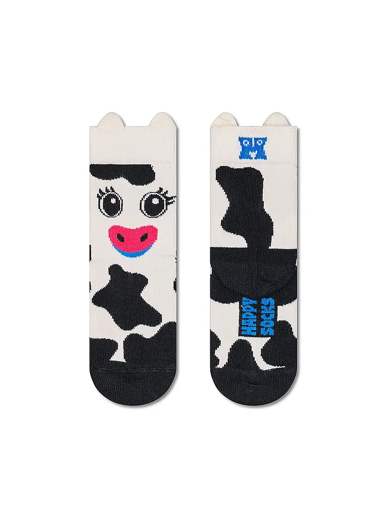 HAPPY SOCKS | Calzini da bambino MUCCA neri | 