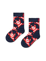 HAPPY SOCKS | Calzini da bambino SANTA navy | Blu scuro