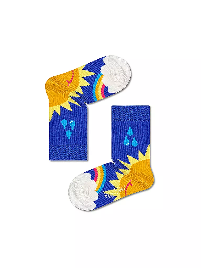HAPPY SOCKS | Calzini da bambino SUNNY HEEL navy | Blu