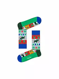 HAPPY SOCKS | Calzini da donna "Holiday" 36-40 green | Verde