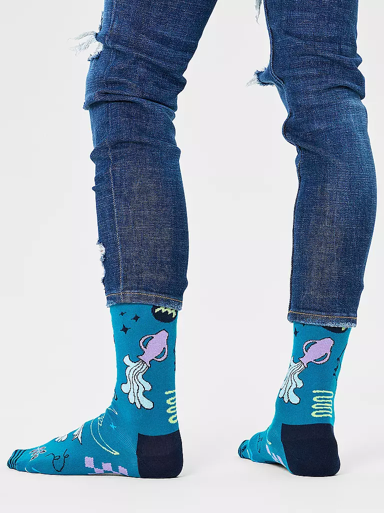 HAPPY SOCKS | Calzini da donna 36-40 ACQUARIO turchese | 