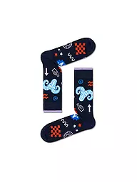 HAPPY SOCKS | Calzini da donna 36-40 ARIETE arancioni | Nero