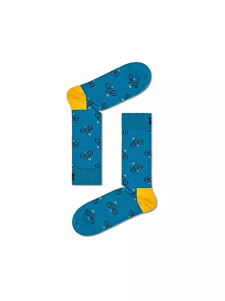 HAPPY SOCKS | Calzini da donna 36-40 BIKE turchese | Petrolio