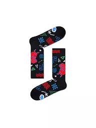 HAPPY SOCKS | Calzini da donna 36-40 JUNGFRAU beige | Nero