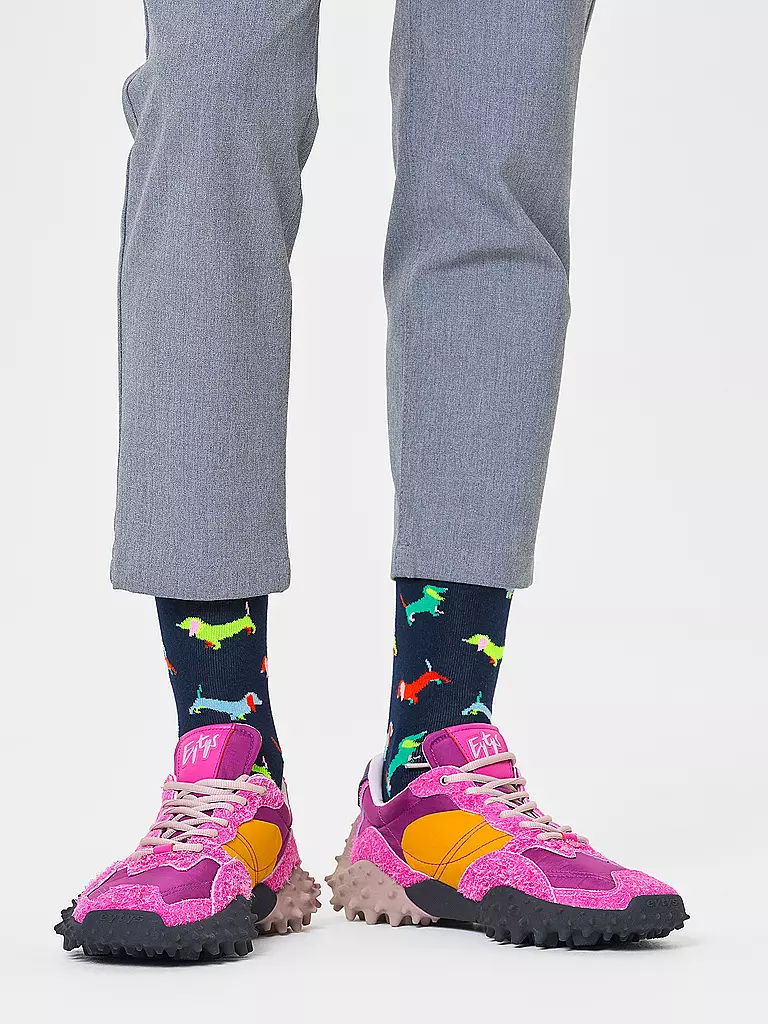 HAPPY SOCKS | Calzini da donna 36-40 PUPPY LOVE navy | 