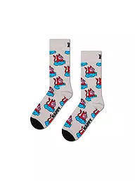HAPPY SOCKS | Calzini da donna BAD PIG 36-40 grey | Grigio chiaro