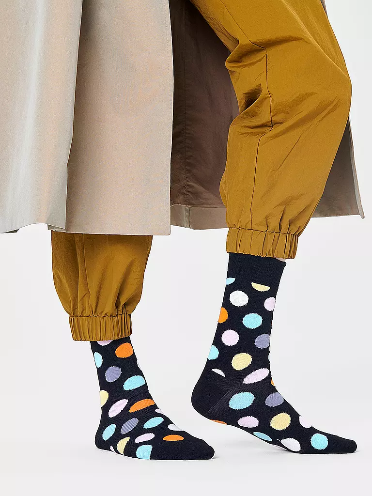 HAPPY SOCKS | Calzini da donna BIG DOT 36-40 neri | 