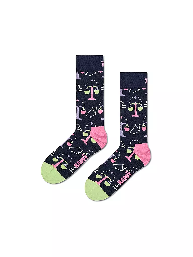 HAPPY SOCKS | Calzini da donna BILANCIA 36-40 navy | Blu scuro