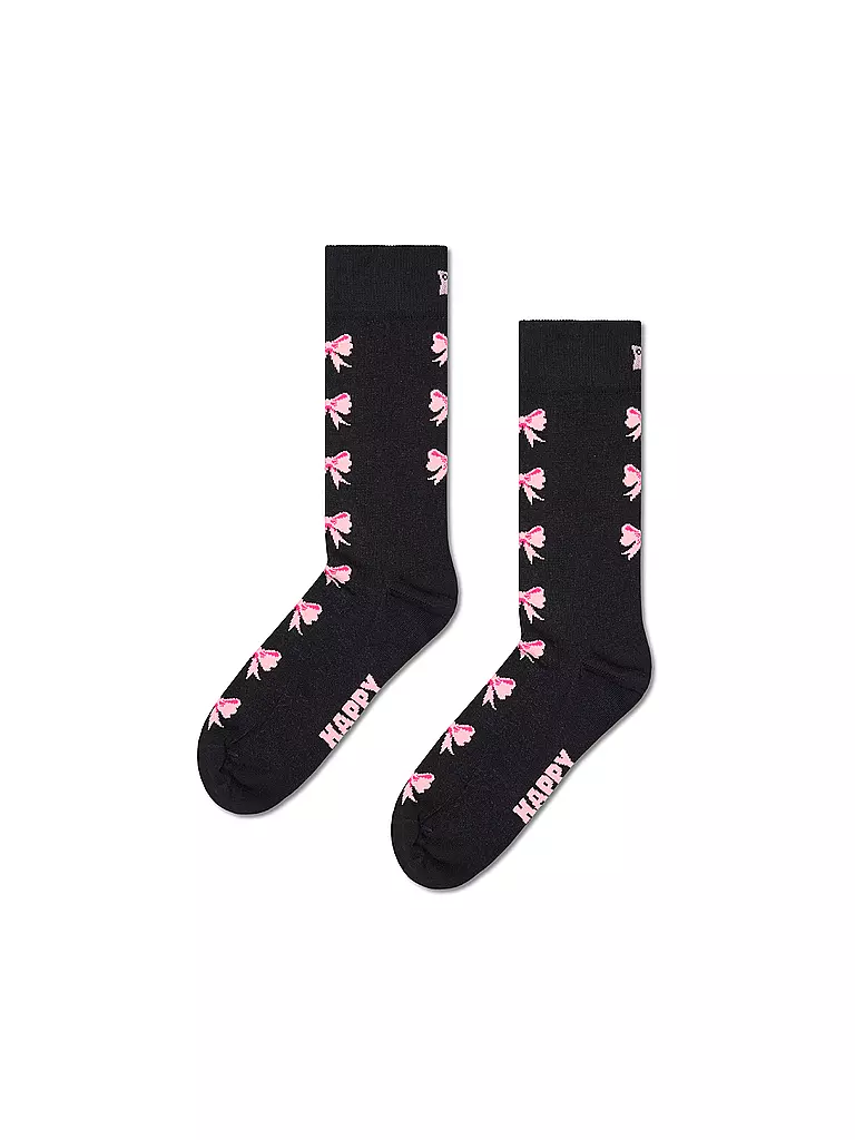 HAPPY SOCKS | Calzini da donna BOW 36-40 neri | Nero