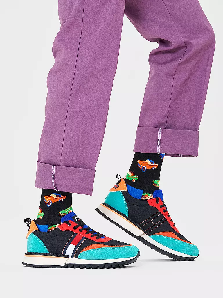 HAPPY SOCKS | Calzini da donna CAR 36-40 nero multi | 