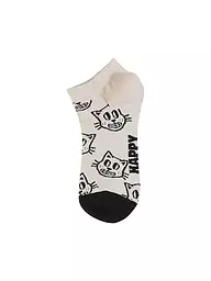 HAPPY SOCKS | Calzini da donna CAT 36-40 bianchi | Crema