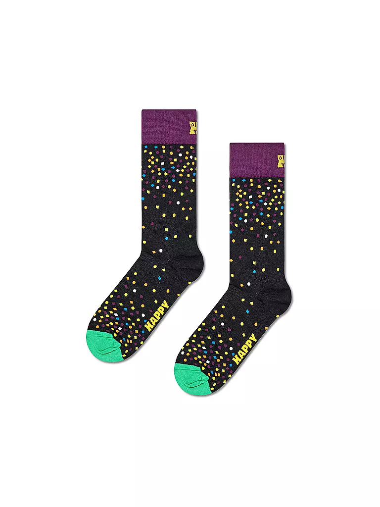 HAPPY SOCKS | Calzini da donna CELEBRATION GIFT SET confezione da 3 paia 36-40 Nero | Nero