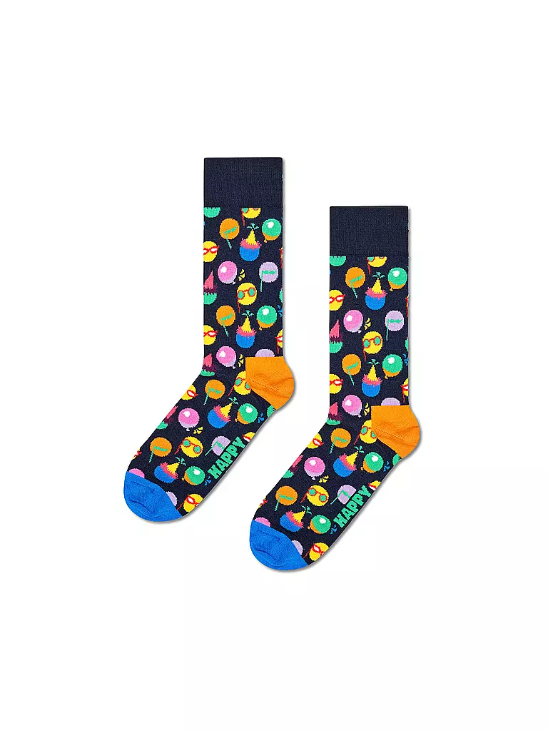 HAPPY SOCKS | Calzini da donna CELEBRATION GIFT SET confezione da 3 paia 36-40 Nero | Nero