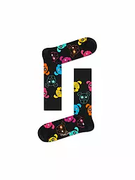 HAPPY SOCKS | Calzini da donna DOG 36-40 neri | Nero