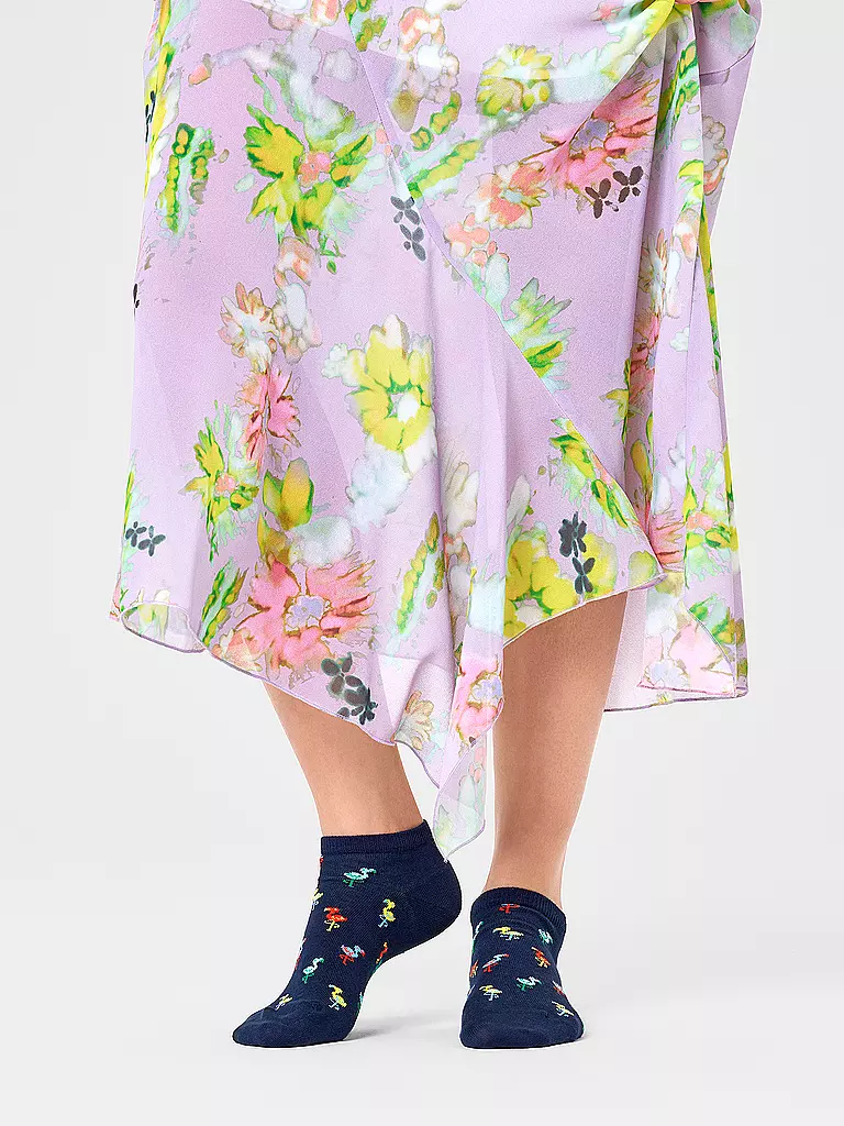 HAPPY SOCKS | Calzini da donna FLAMINGO 36-40 navy | Blu scuro