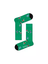 HAPPY SOCKS | Calzini da donna FOOTBALL 36-40 multicolore | Verde
