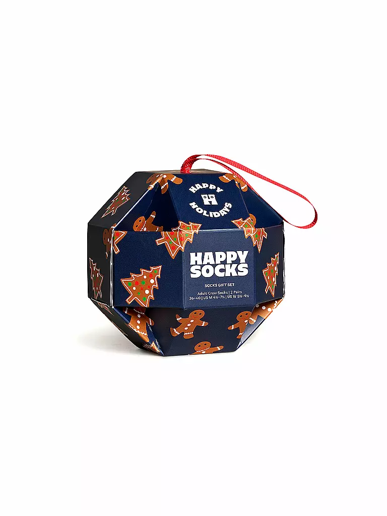HAPPY SOCKS | Calzini da donna GINGERBREAD COOKIES 36-40 navy | 