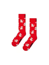 HAPPY SOCKS | Calzini da donna KITTEN 36-40 red | Rosso