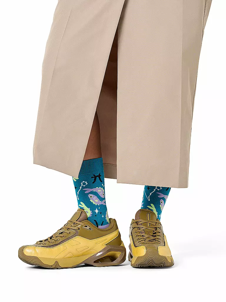 HAPPY SOCKS | Calzini da donna PESCI 36-40 navy | Blu