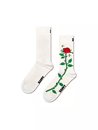 HAPPY SOCKS | Calzini da donna ROSE 36-40 white | Crema