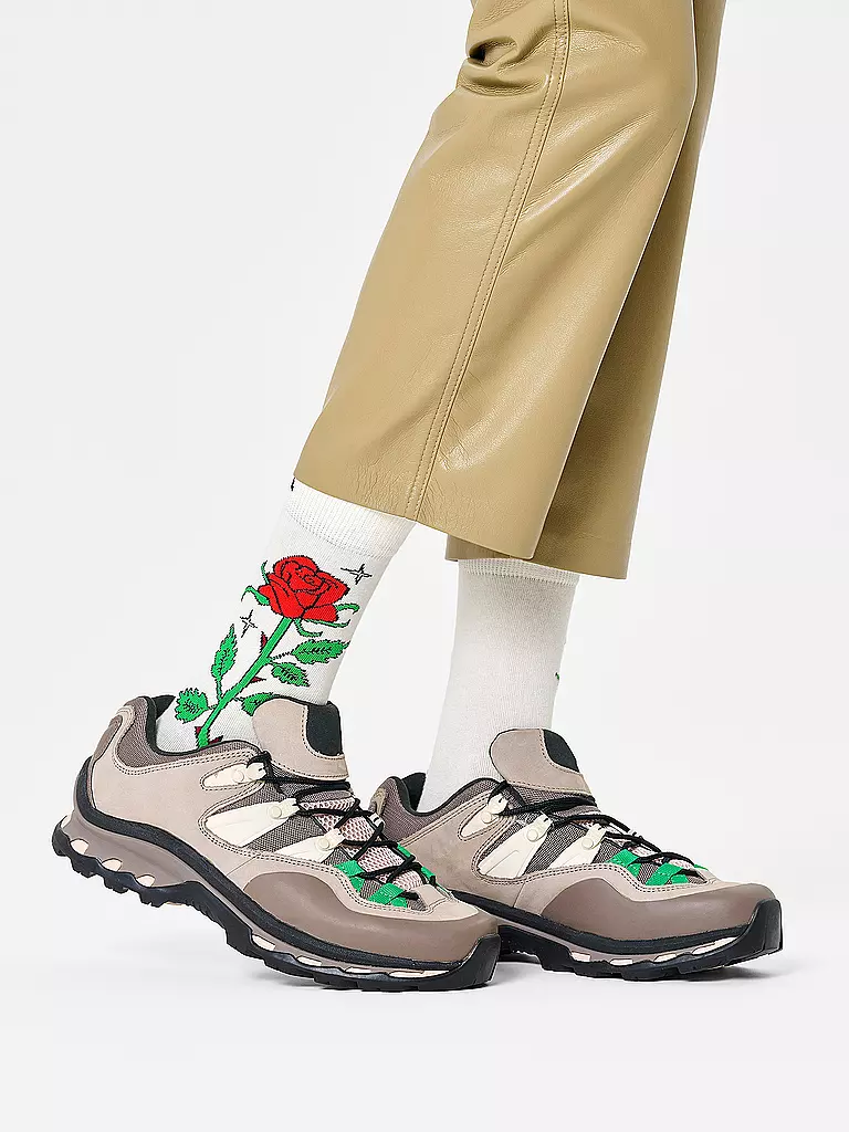 HAPPY SOCKS | Calzini da donna ROSE 36-40 white | Crema