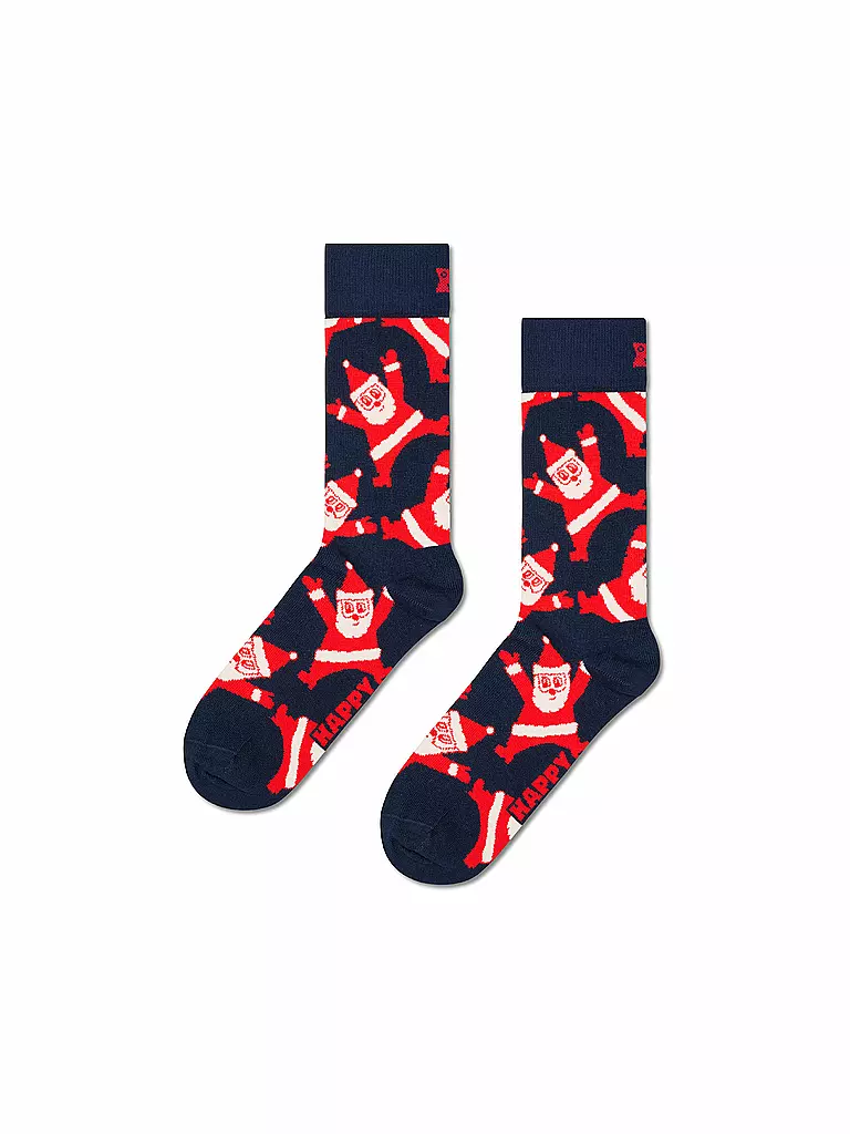 HAPPY SOCKS | Calzini da donna SANTA 36-40 navy | Blu scuro