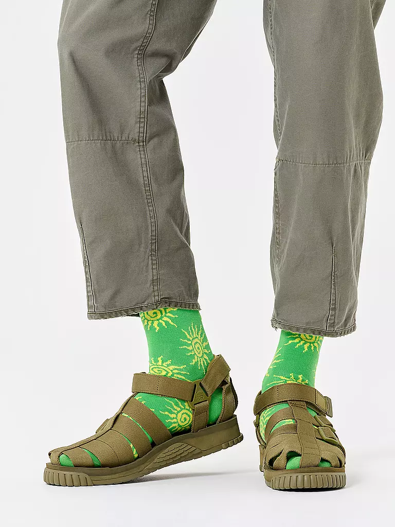 HAPPY SOCKS | Calzini da donna SUN 36-40 green | Verde