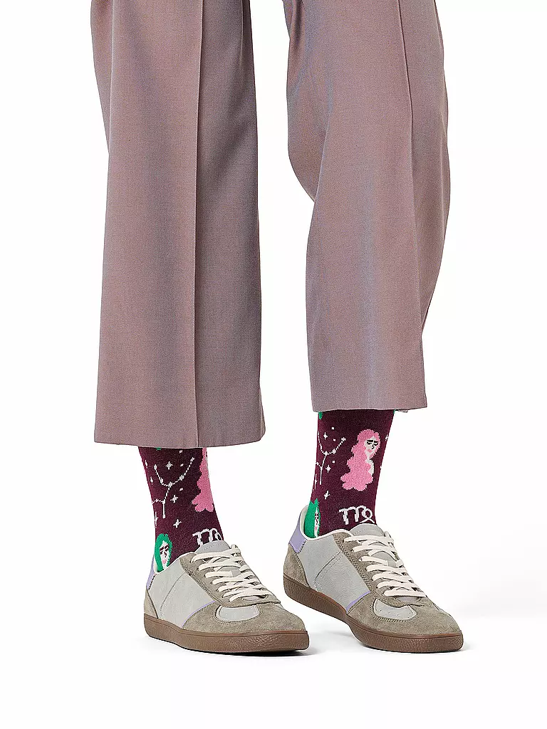 HAPPY SOCKS | Calzini da donna VERGINE 36-40 rosso scuro | Rosso scuro
