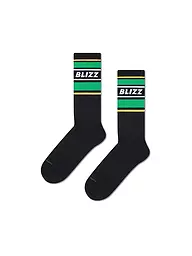 HAPPY SOCKS | Calzini da uomo BLIZZ SNEAKER 41-46 nero | Nero