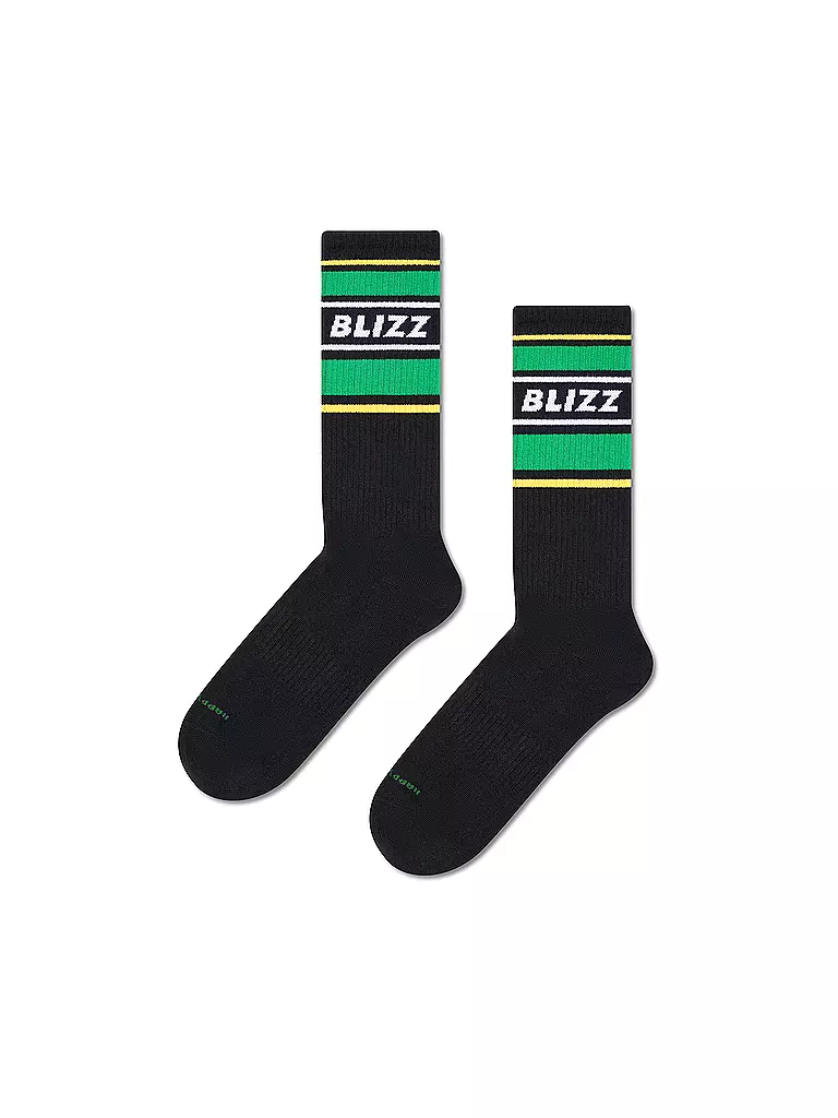 HAPPY SOCKS | Calzini da uomo BLIZZ SNEAKER 41-46 nero | Nero