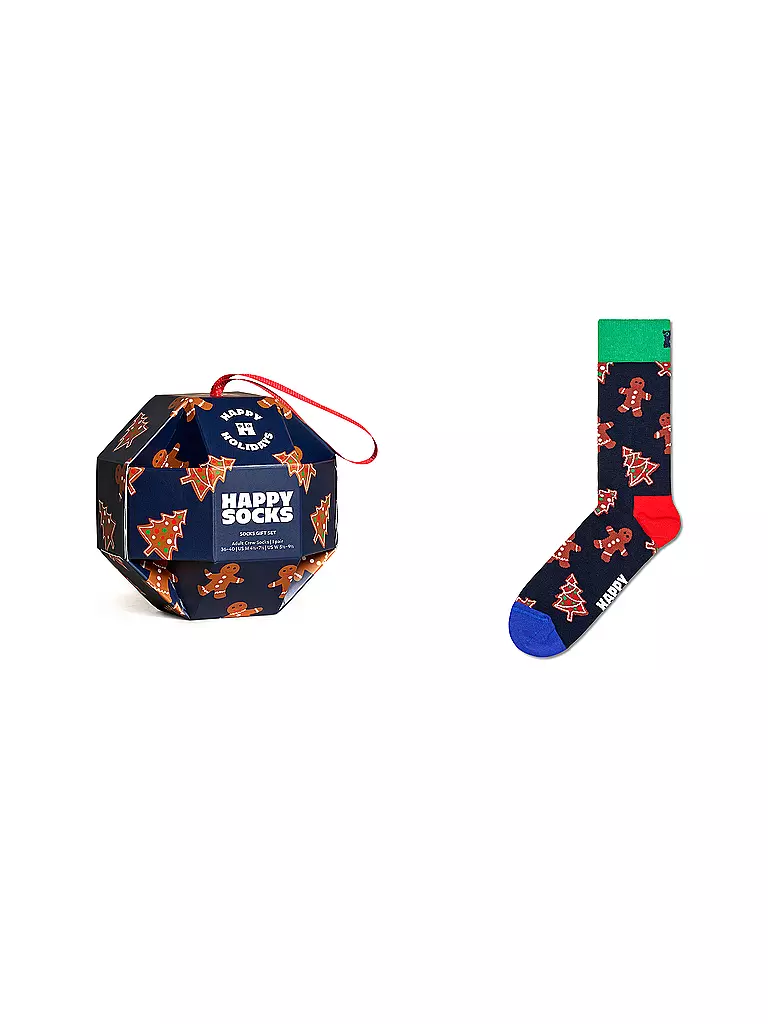 HAPPY SOCKS | Calzini da uomo GINGERBREAD COOKIES 41-46 navy | Blu scuro
