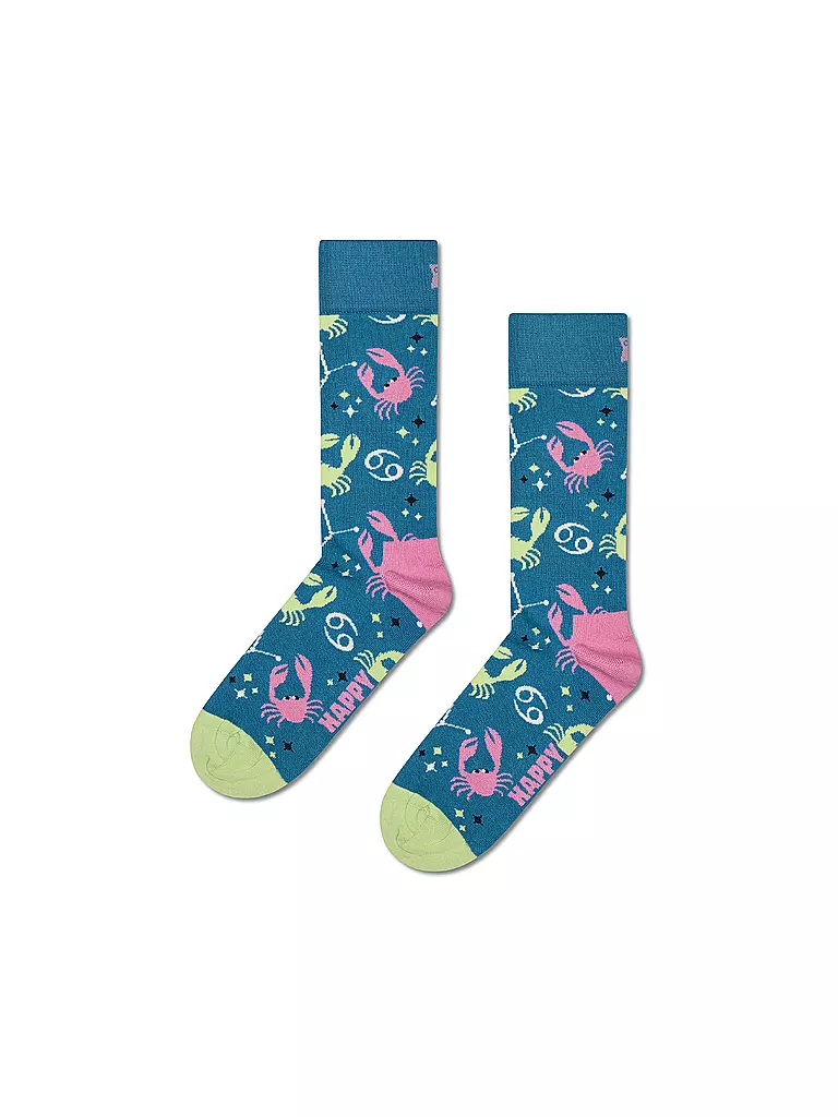 HAPPY SOCKS | Calzini da uomo KREBS 41-46 grigio | Blu