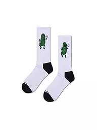 HAPPY SOCKS | Calzini da uomo PICKLE SNEAKER 41-46 white | Bianco