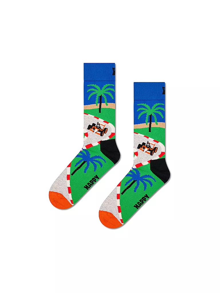 HAPPY SOCKS | Calzini da uomo RACING 41-46 green | Verde