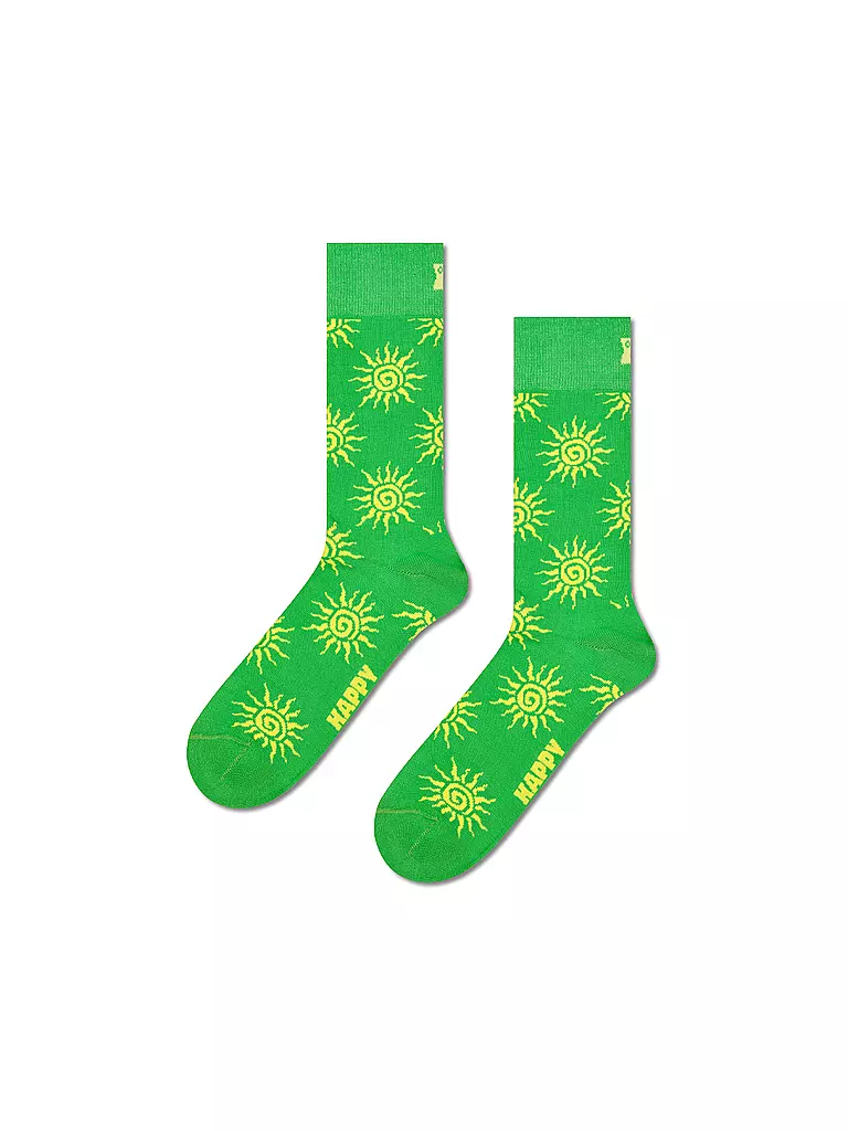HAPPY SOCKS | Calzini da uomo SUN 41-46 green | Verde