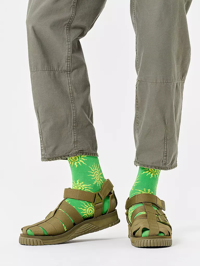 HAPPY SOCKS | Calzini da uomo SUN 41-46 green | Verde