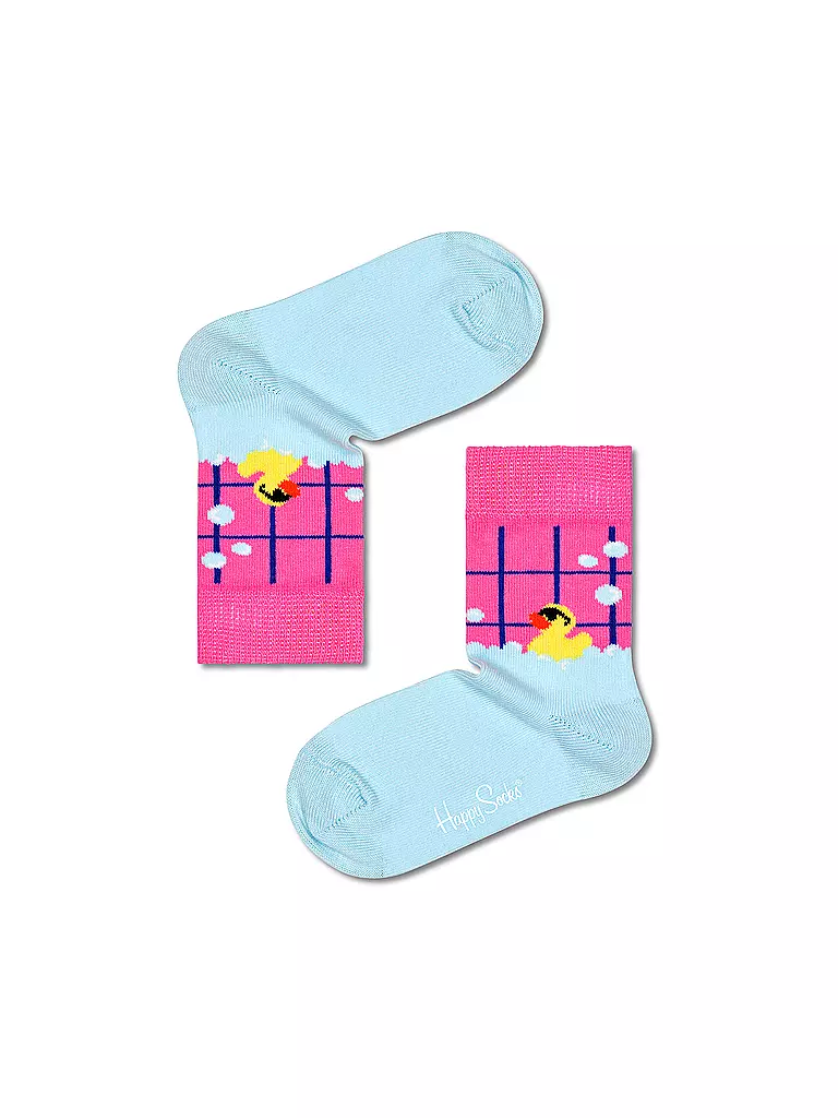 HAPPY SOCKS | Calzini per bambini RUBBERDUCK BATH azzurro | Blu chiaro