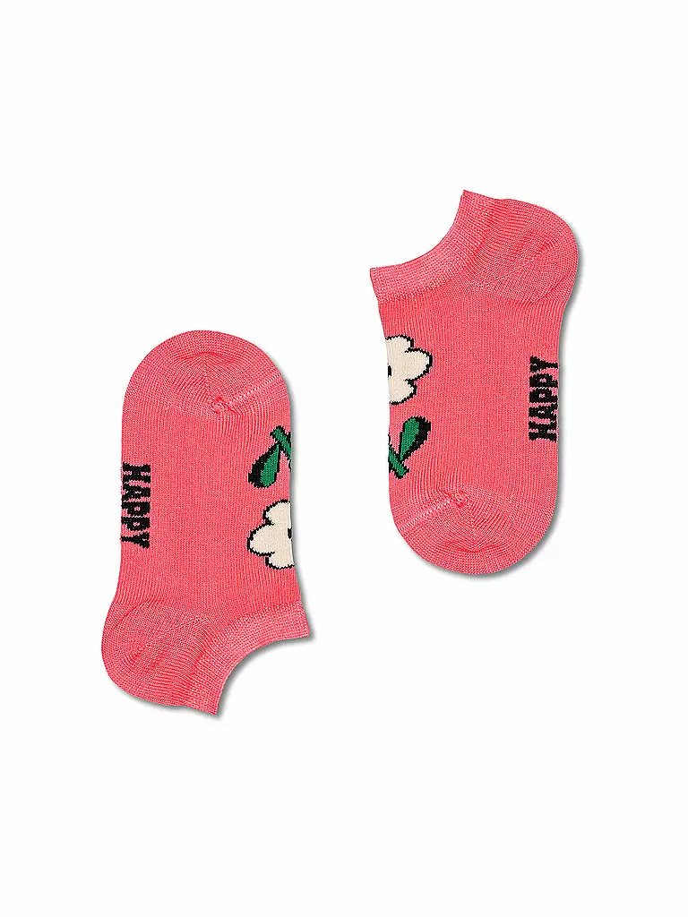 HAPPY SOCKS | Calzini sneaker da bambino FLOWER, confezione da 2, azzurro | 