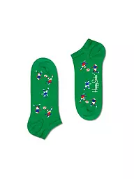 HAPPY SOCKS | Calzini sneaker da donna 36-40 FOOTBALL colorati | Verde scuro