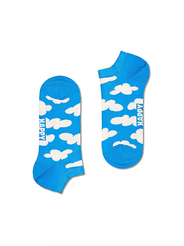 HAPPY SOCKS | Calzini sneaker da donna CLOUDY 36-40 azzurro | Blu chiaro