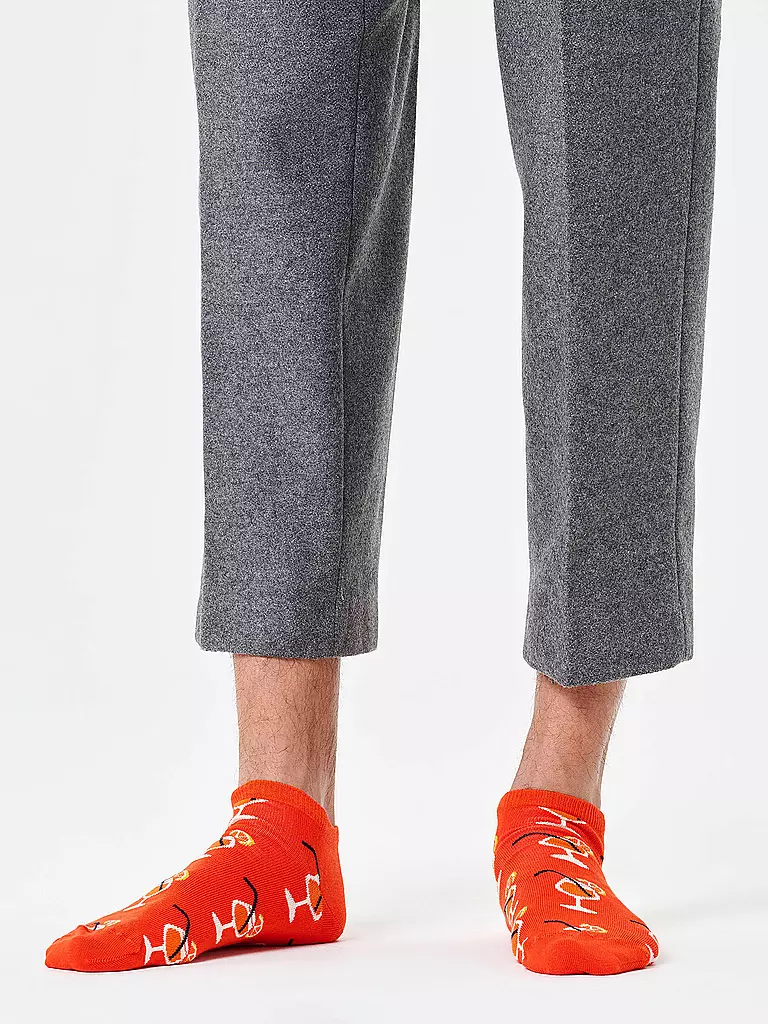 HAPPY SOCKS | Calzini sneaker da donna ORANGE SPRITZ 36-40 arancione scuro | Arancione