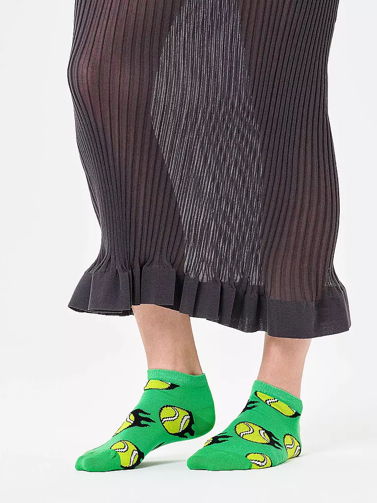 HAPPY SOCKS | Calzini sneaker da donna PALLA DA TENNIS 36-40 green | Verde