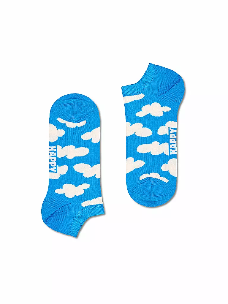HAPPY SOCKS | Calzini sneaker da uomo CLOUDY 41-46 azzurro | 