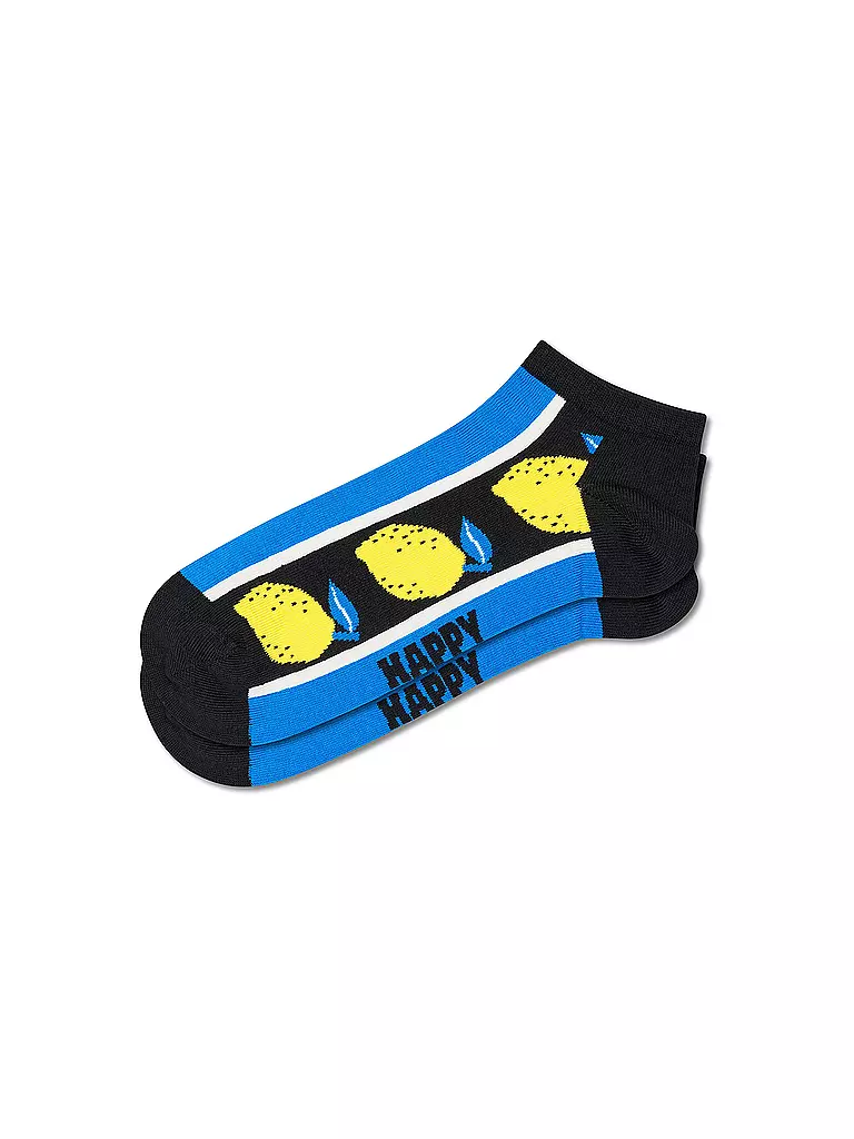 HAPPY SOCKS | Calzini sneaker da uomo LEMON 41-46 blu | Blu